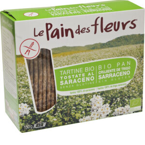 Tostas De Trigo Sarraceno Sem Gluten Bio 150gr Le Pain Des Fleurs