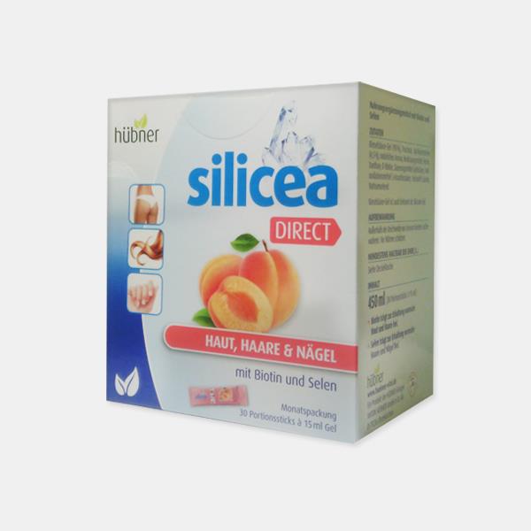 Silicea Direct Com Biotina E Selenio Damasco 30 Saquetas Hubner - Image 2
