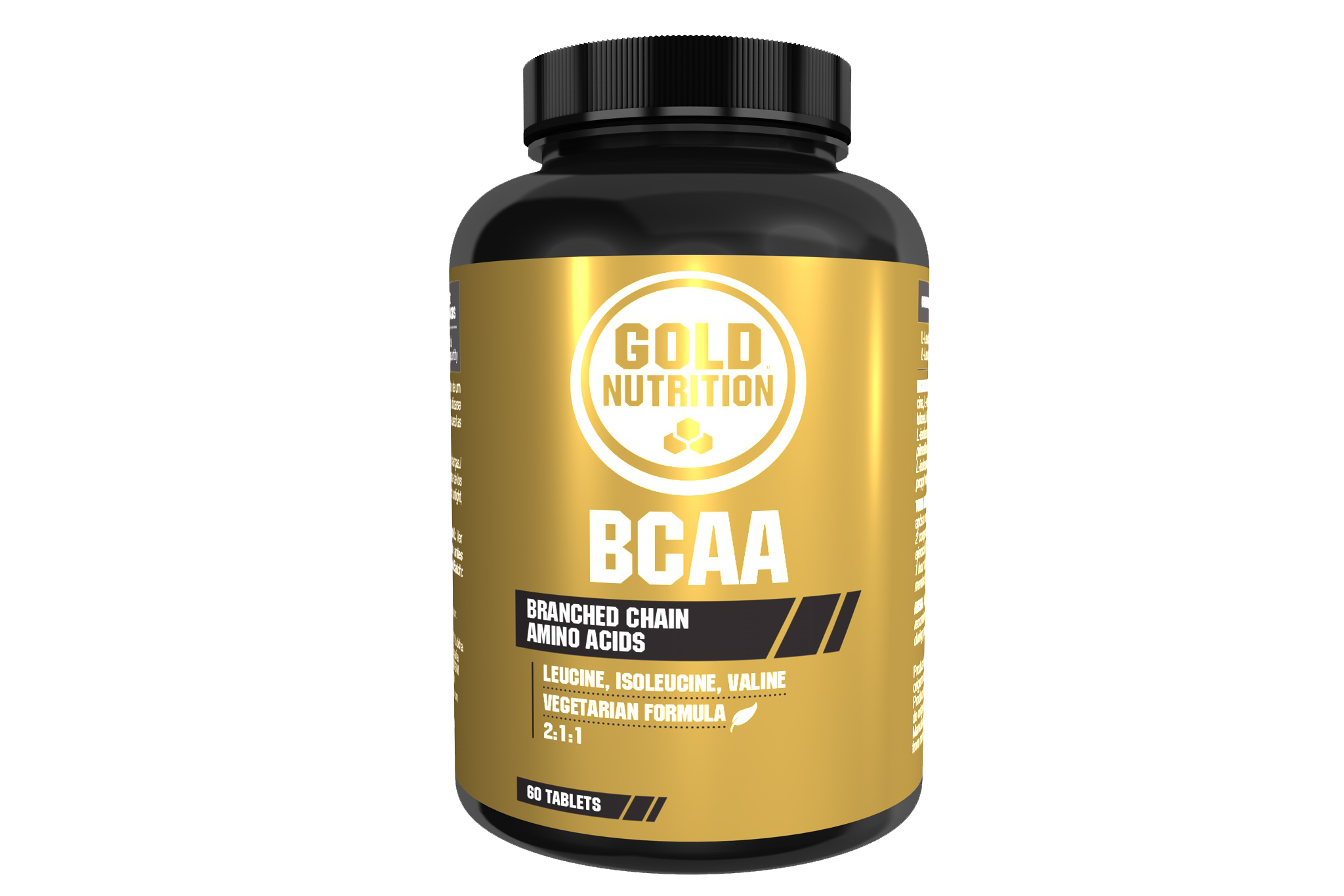 BCAA 60 Capsulas Gold Nutrition - Image 4