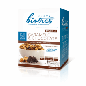 Muesli Caramelo Chocolate 7 Saquetas De 30gr Dieta Biotres