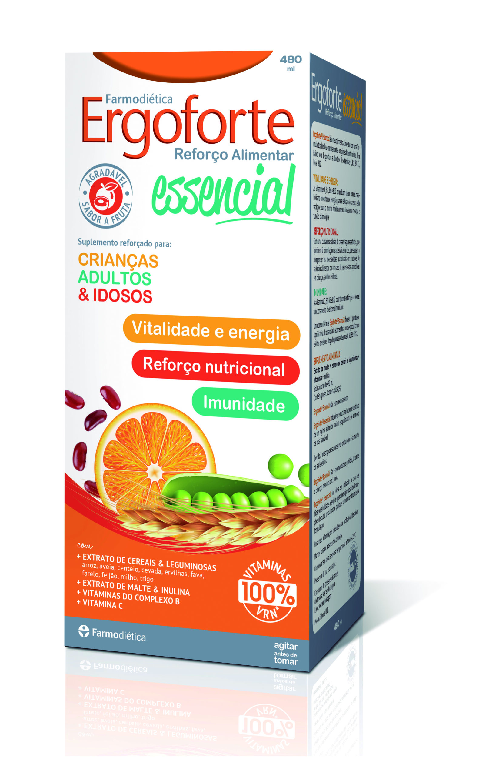 Ergoforte Essencial 480ml Farmodietica - Image 4
