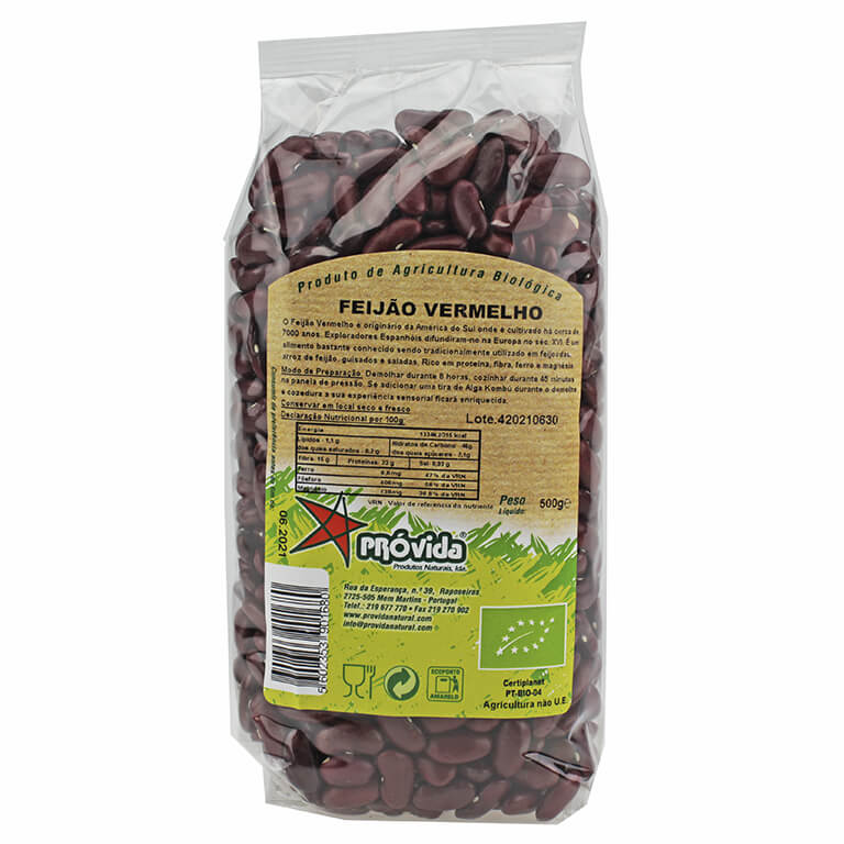 Feijão Vermelho Bio - 500 g - Próvida