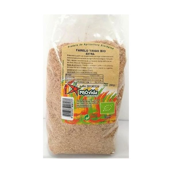 Farelo de Trigo Bio Extra - 250 g - Próvida - Image 2