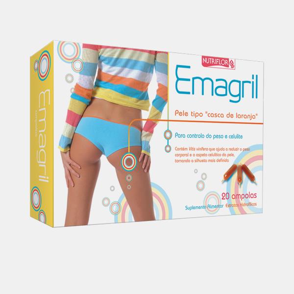 Emagril Pele Tipo Casca de Laranja 20 Ampolas Nutriflor