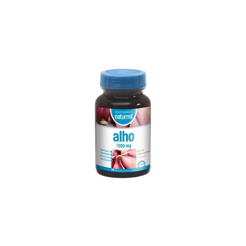Alho 1000mg 90 Capsulas Naturmil