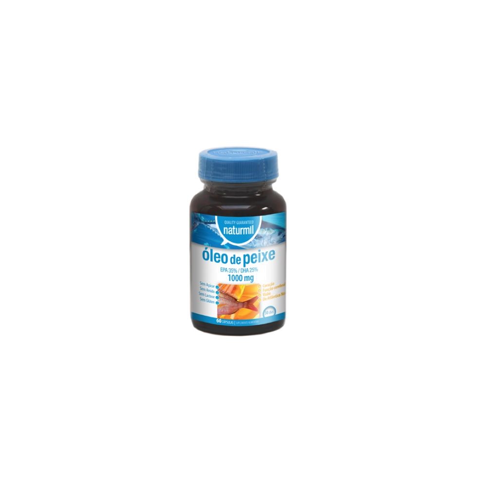 Oleo De Peixe omega 3 1000mg 60 Capsulas Naturmil