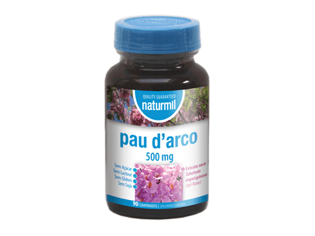 Pau D Arco 500 mg 90 Comprimidos Naturmil