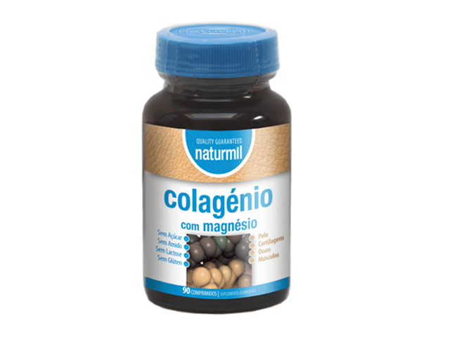 Colagenio Com Magnesio 90 Comprimidos Naturmil