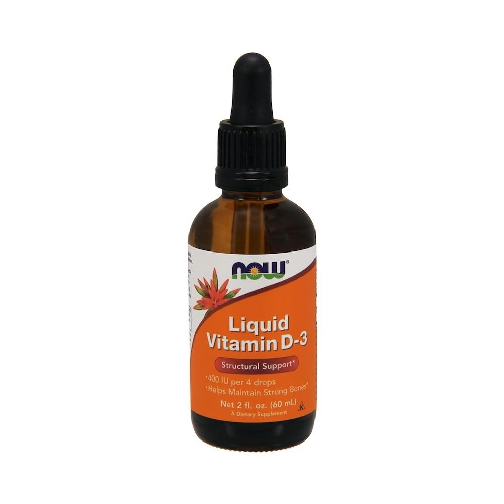 Liquid Vitamin D3 60ml Now