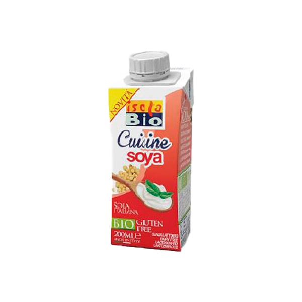 Creme De Soja Cuisine Bio 200ml Isola