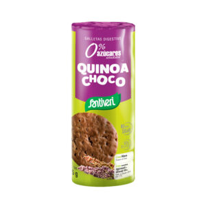 Bolachas Digestivas Com Quinoa E Chocolate 175gr  Santiveri