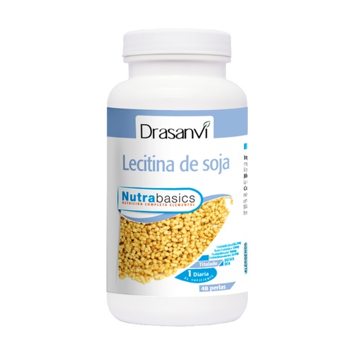 Lecitina De Soja 1 200 mg 48 Capsulas Nutrabasics